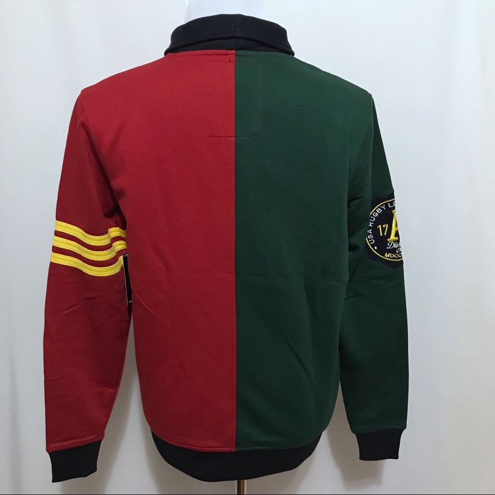 Heritage by America NWT Varsity Cardigan Jacket L - Picture 9 of 12